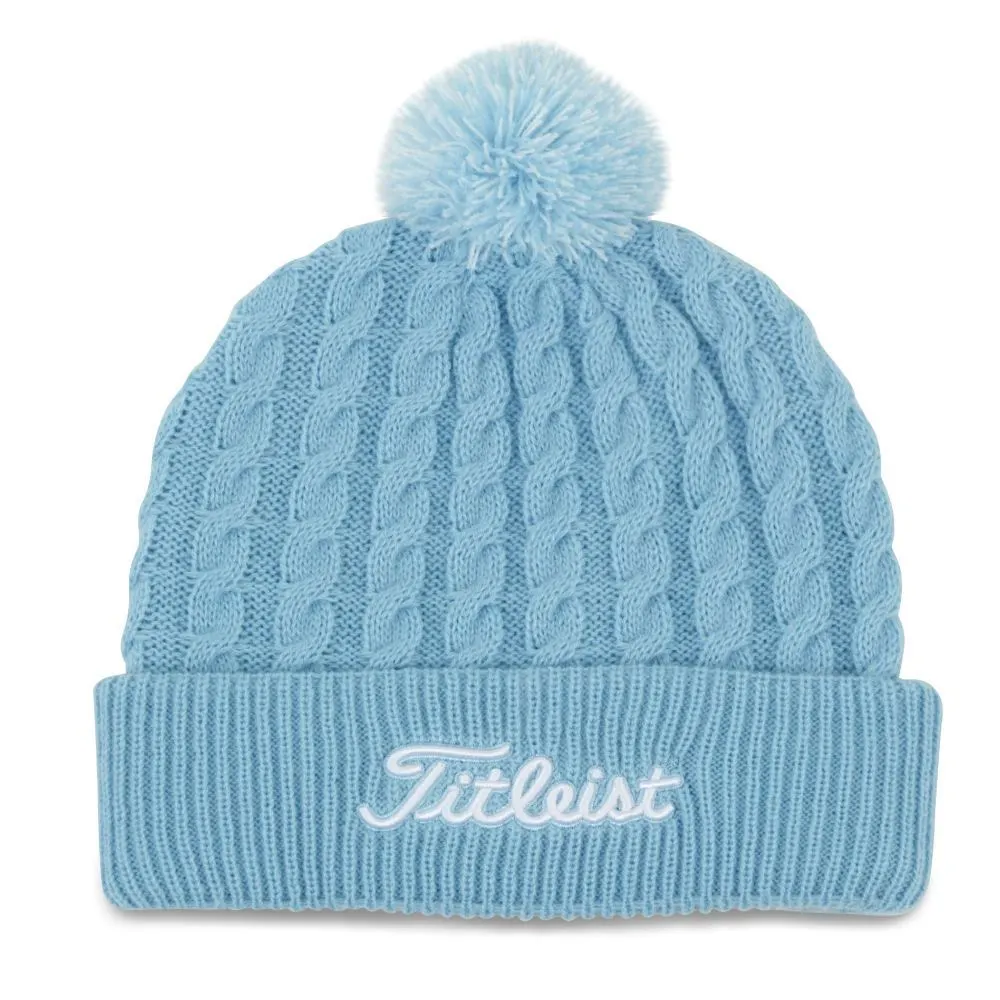 Titleist Cable Knit Pom Pom Hat - Image 2