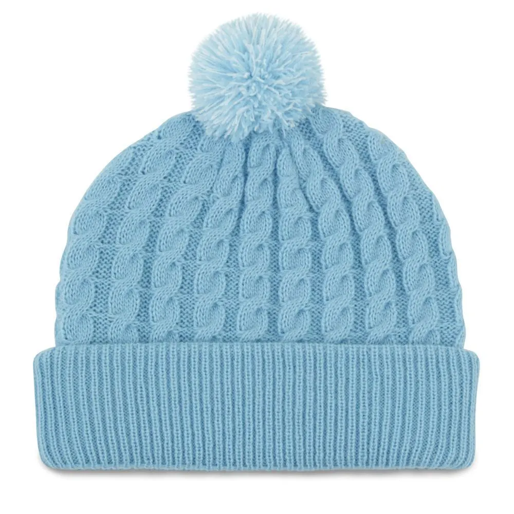 Titleist Cable Knit Pom Pom Hat - Image 4