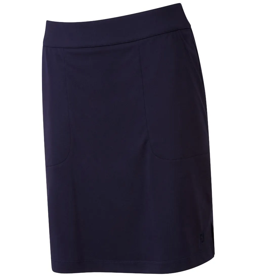 FootJoy Ladies Navy Interlock Golf Skort