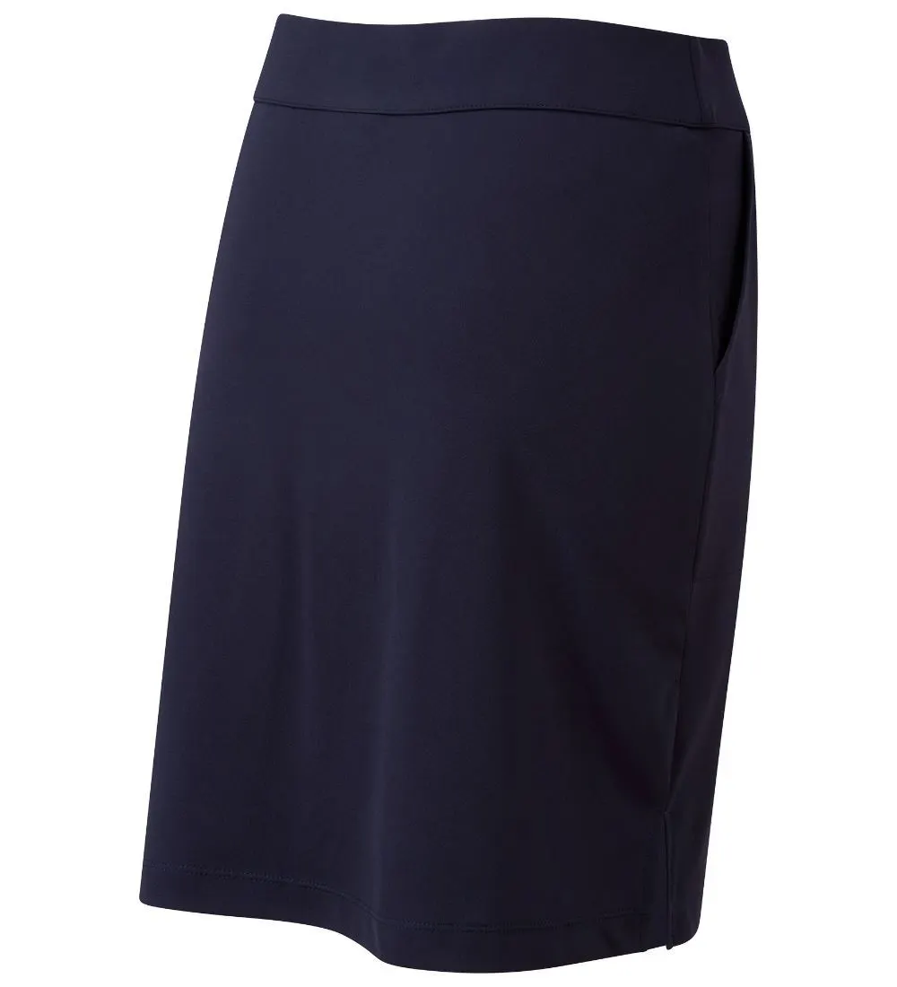 FootJoy Ladies Navy Interlock Golf Skort - Image 3