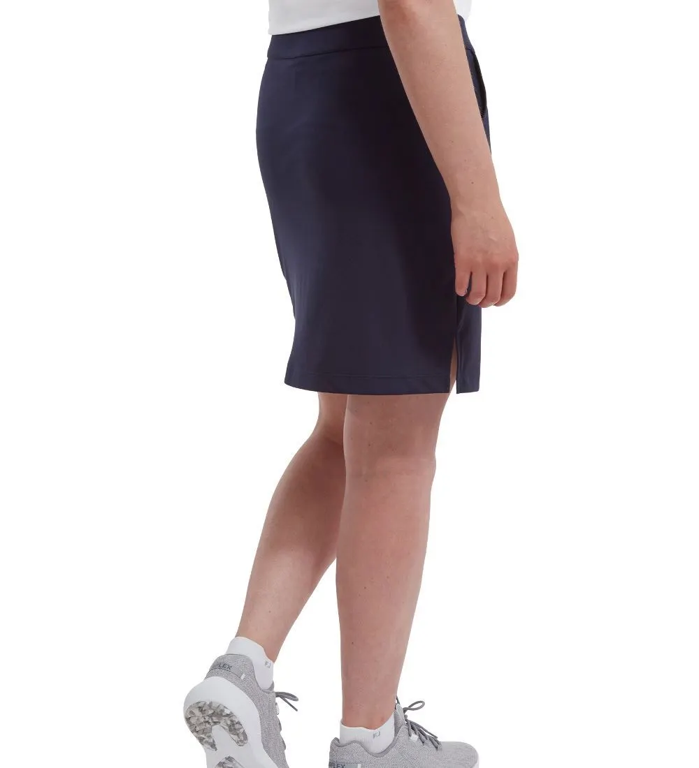 FootJoy Ladies Navy Interlock Golf Skort - Image 4