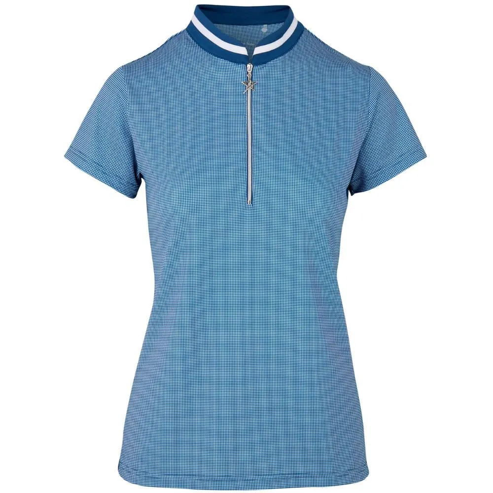 Swing Out Sister Golf Swing Out Sister Ladies Bette Cap Sleeve Golf Polo Shirt