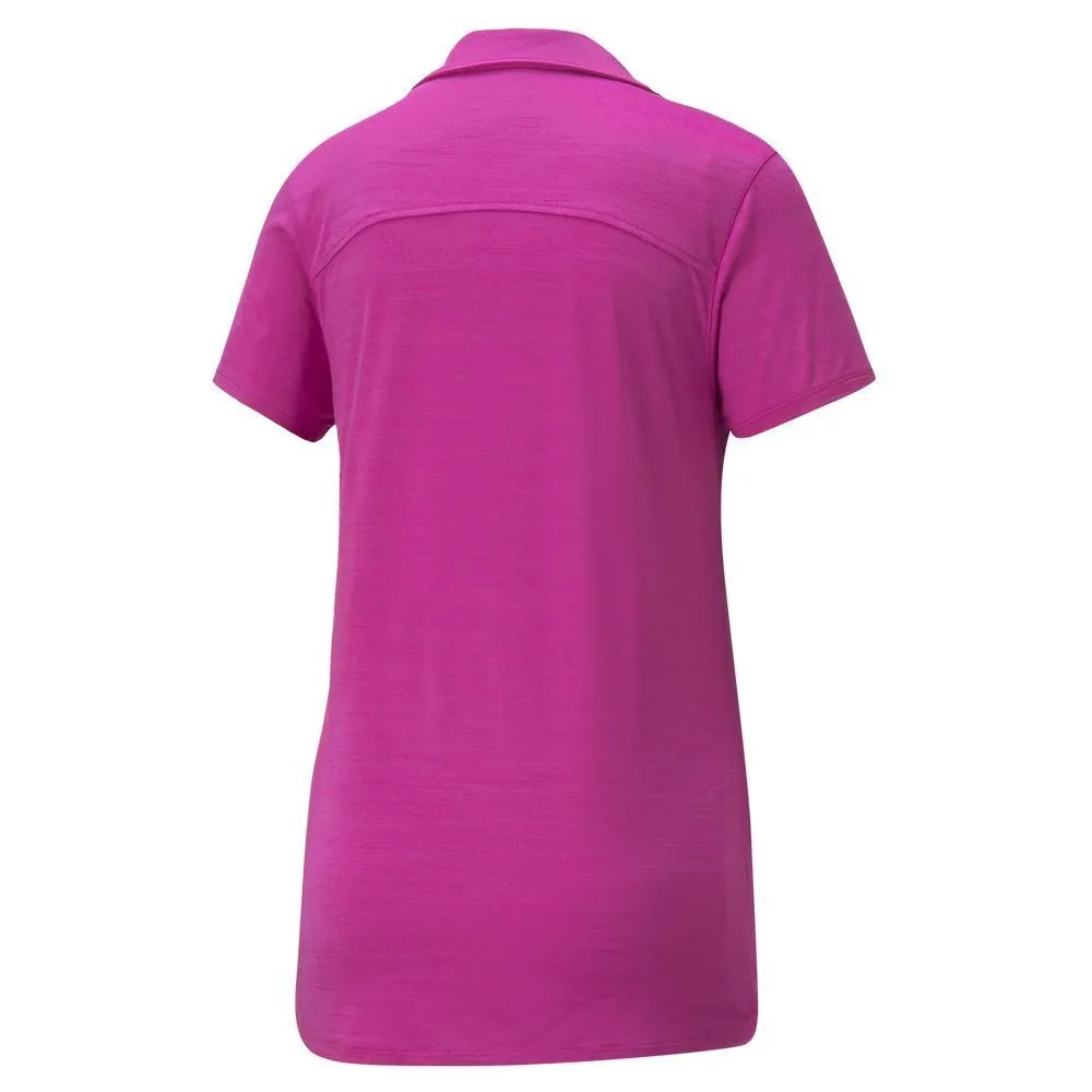 Puma Ladies Cloudspun Coast Golf Polo Shirt - Image 3