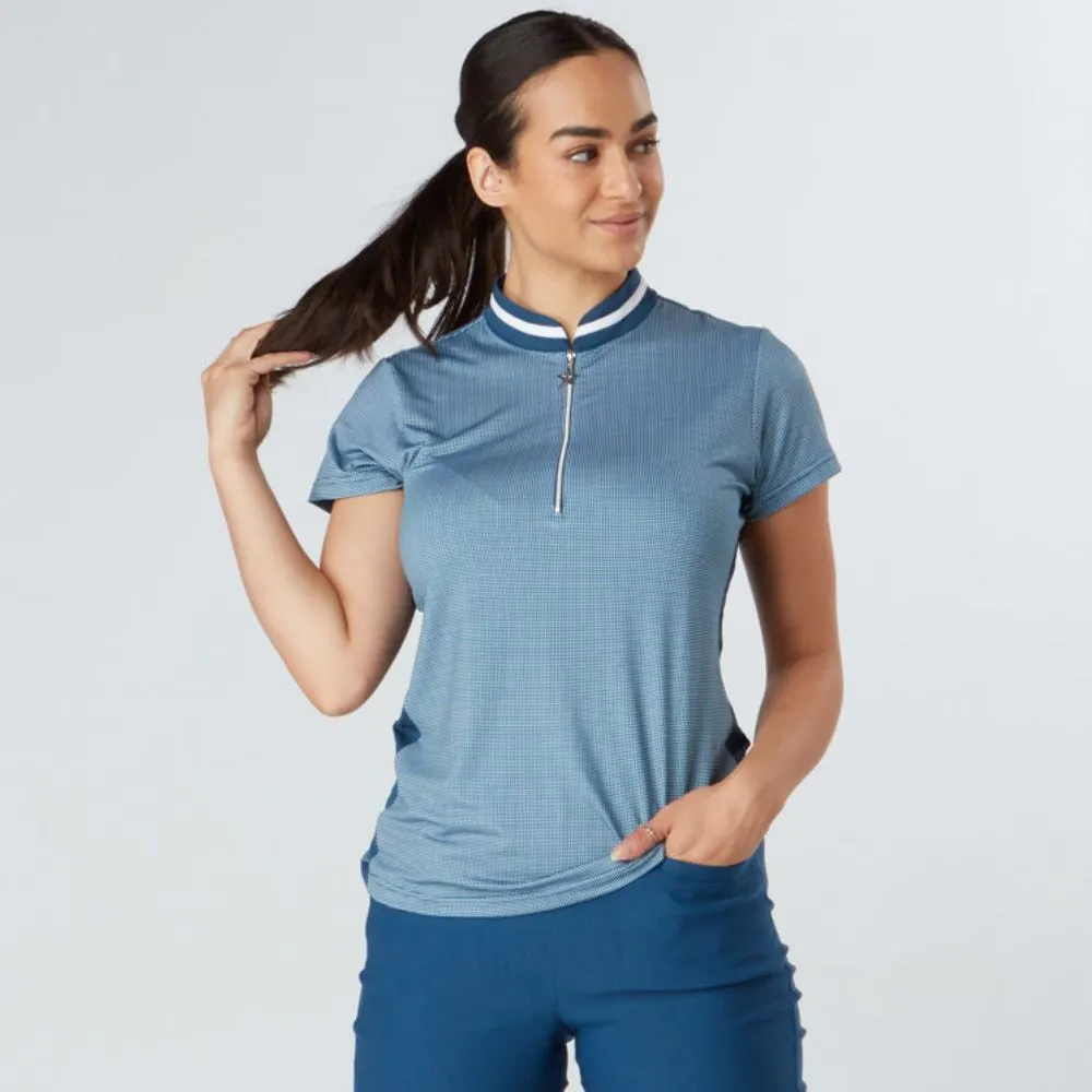 Swing Out Sister Golf Swing Out Sister Ladies Bette Cap Sleeve Golf Polo Shirt - Image 3