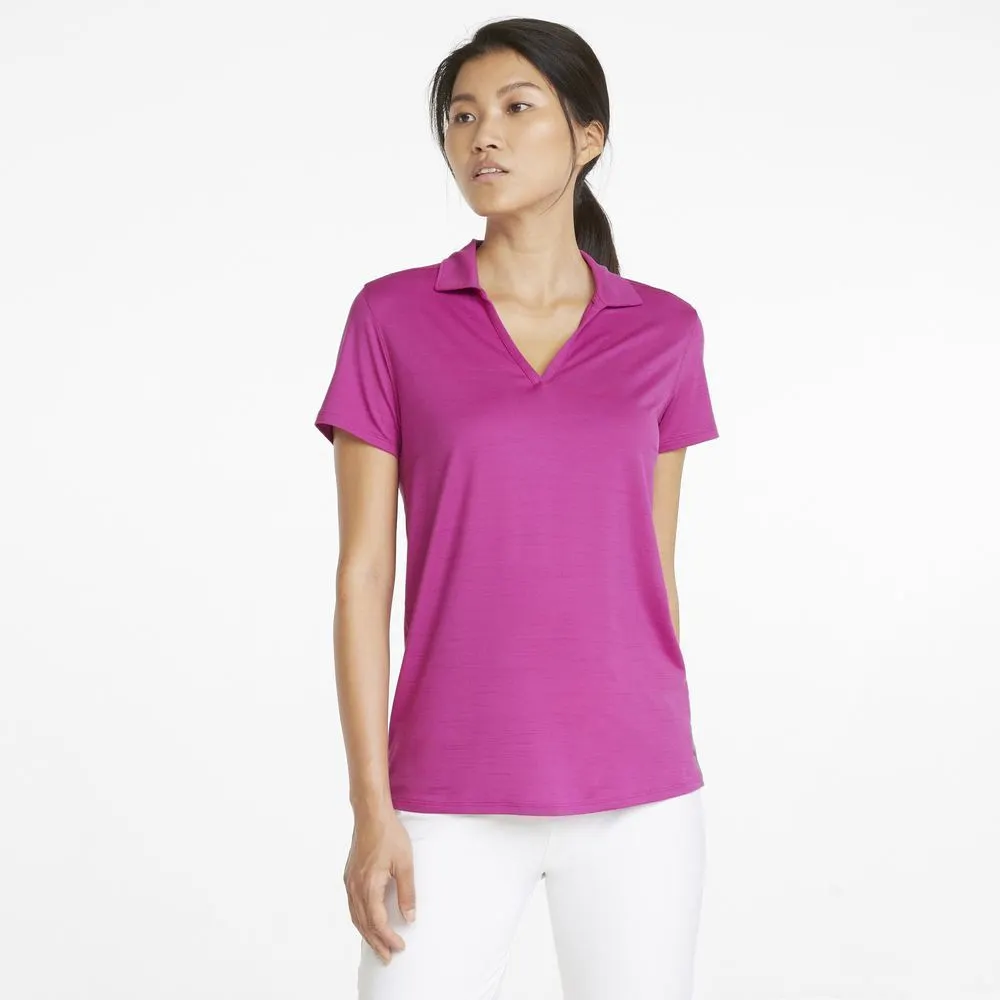 Puma Ladies Cloudspun Coast Golf Polo Shirt - Image 2