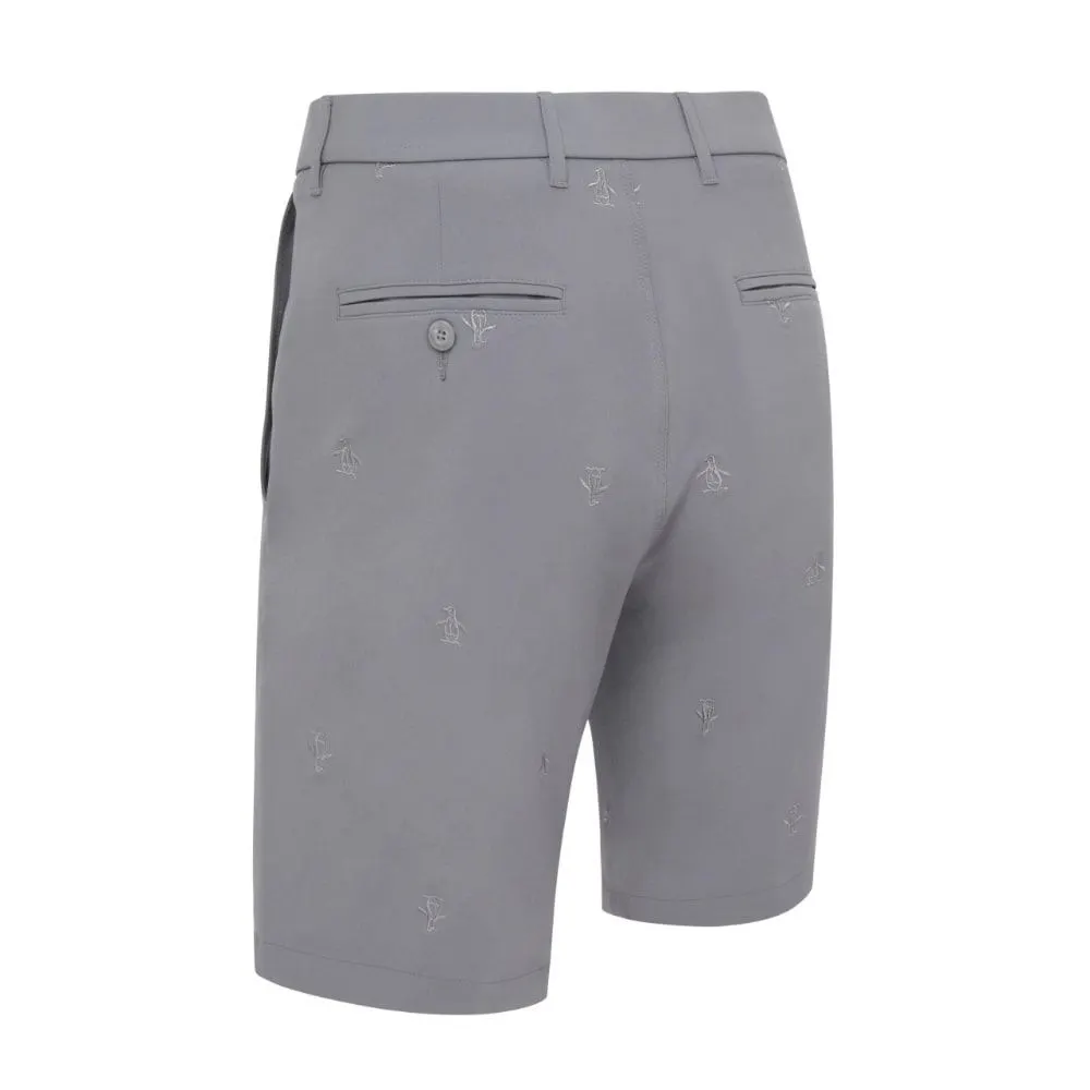 Original Penguin Men's Allover Pete Embroidered Golf Shorts - Image 13