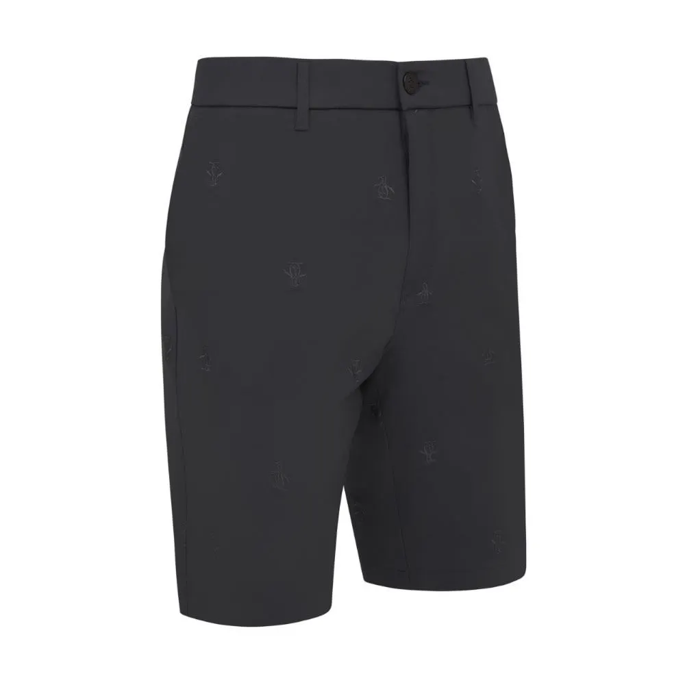 Original Penguin Men's Allover Pete Embroidered Golf Shorts - Image 14