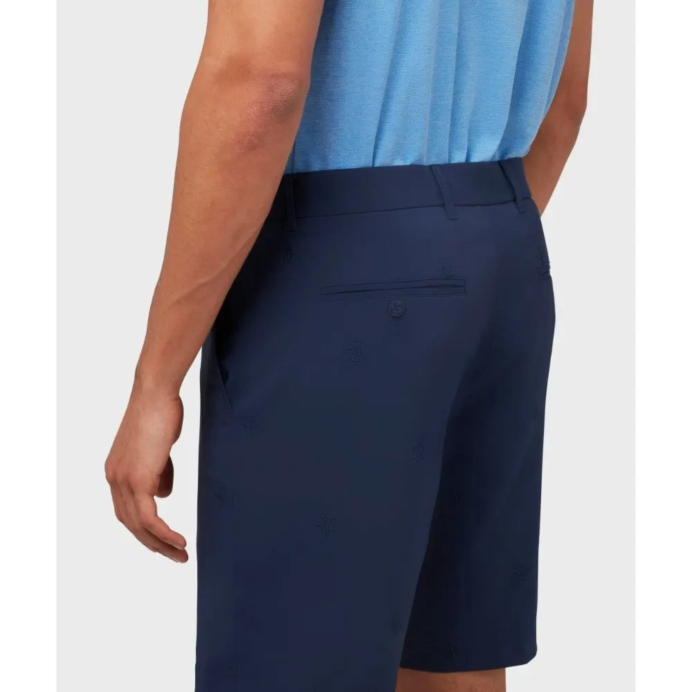 Original Penguin Men's Allover Pete Embroidered Golf Shorts - Image 16