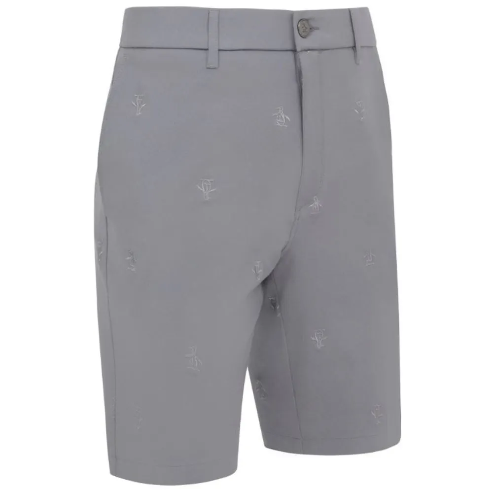 Original Penguin Men's Allover Pete Embroidered Golf Shorts - Image 3