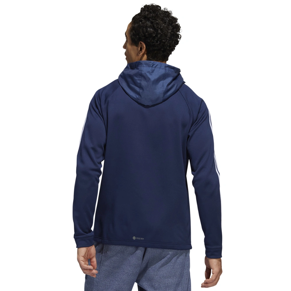 Adidas Men's 3 Stripes COLD.RDY Golf Hoodie - Image 3