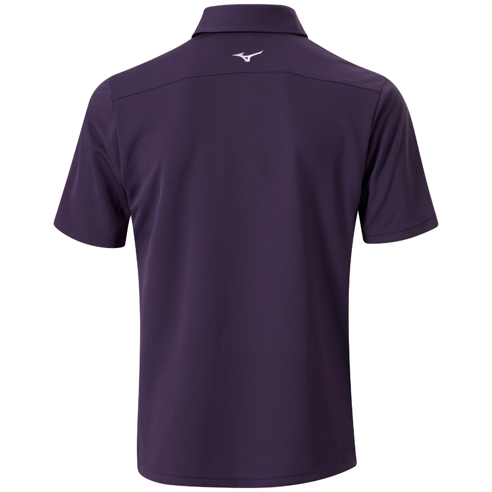 Mizuno Men's Breath Thermo ST Winter Golf Polo Shirt - Image 2