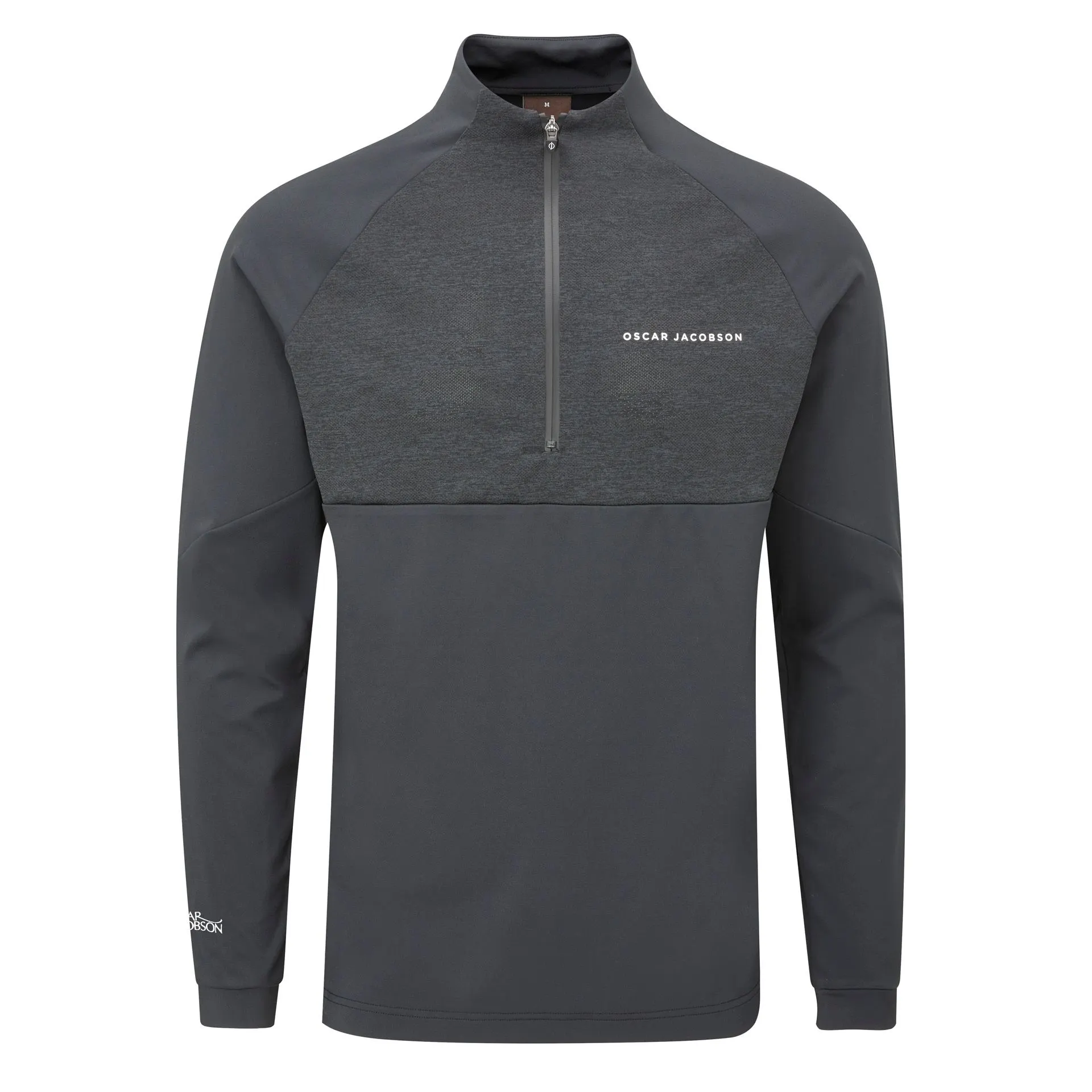 Oscar Jacobson Men's Lexington 1/4-Zip Golf Midlayer