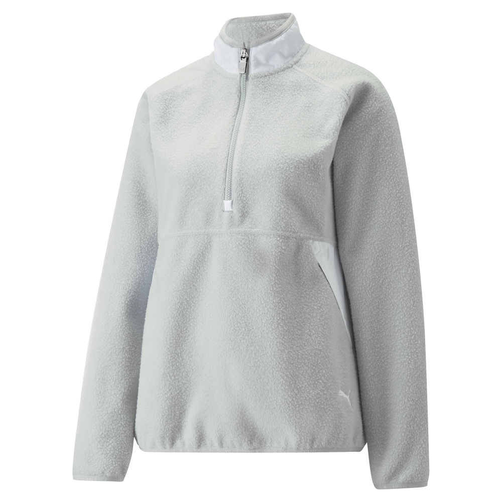 Puma Ladies Sherpa 1/4-Zip Golf Fleece - Image 2